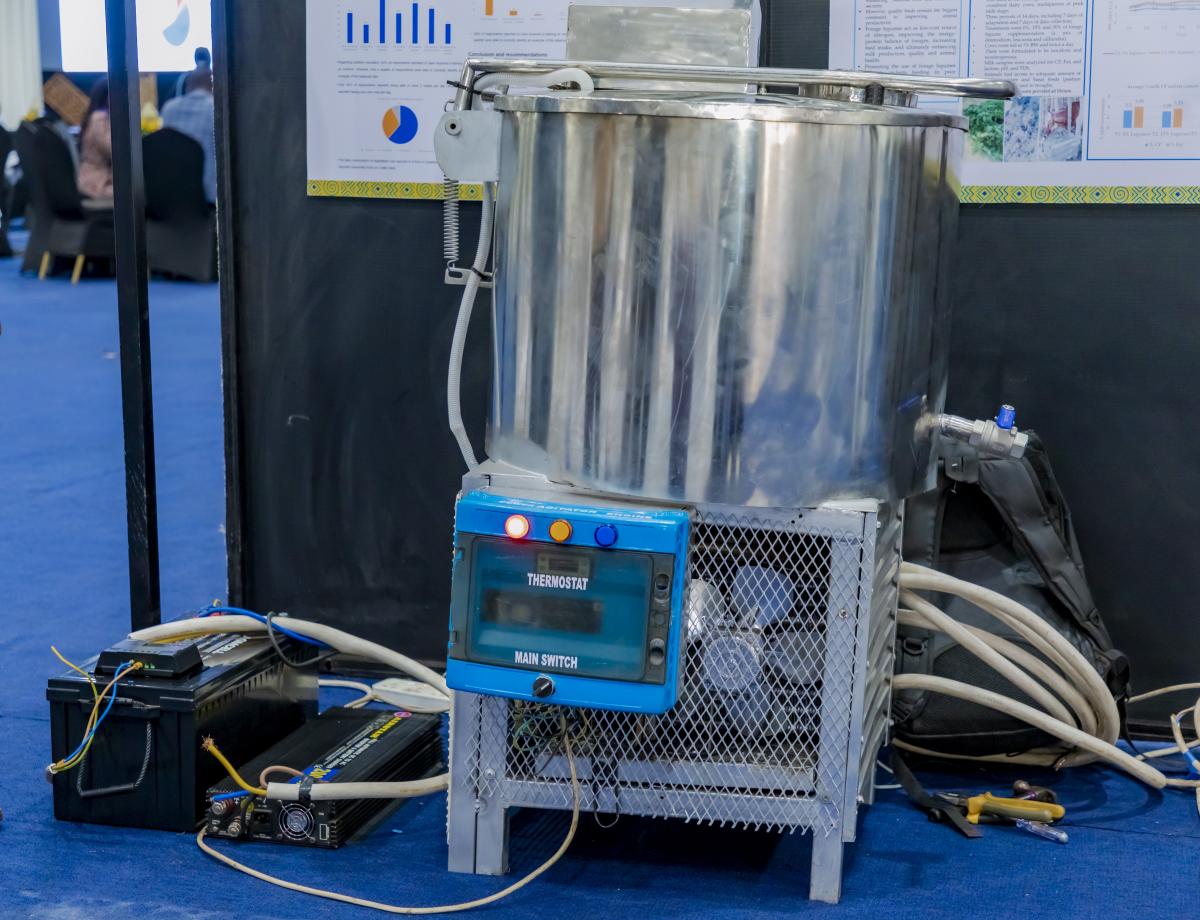 A solar-powered milk cooling system designed for rural farmers who lack reliable electricity.JPG
