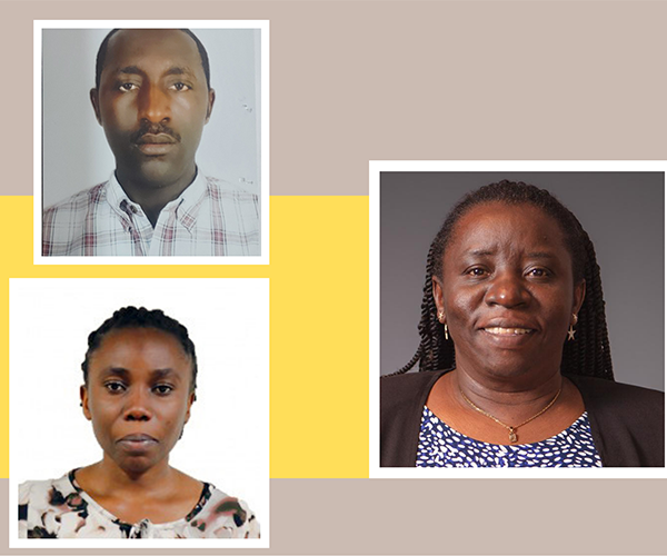 Dr. Brigitte Mukarunyana and Dr. Albert Ndagijimana got their doctoral thesis from Umeå University, while Dr. Colores Uwamariya received her PhD from the University of Gothenburg.png