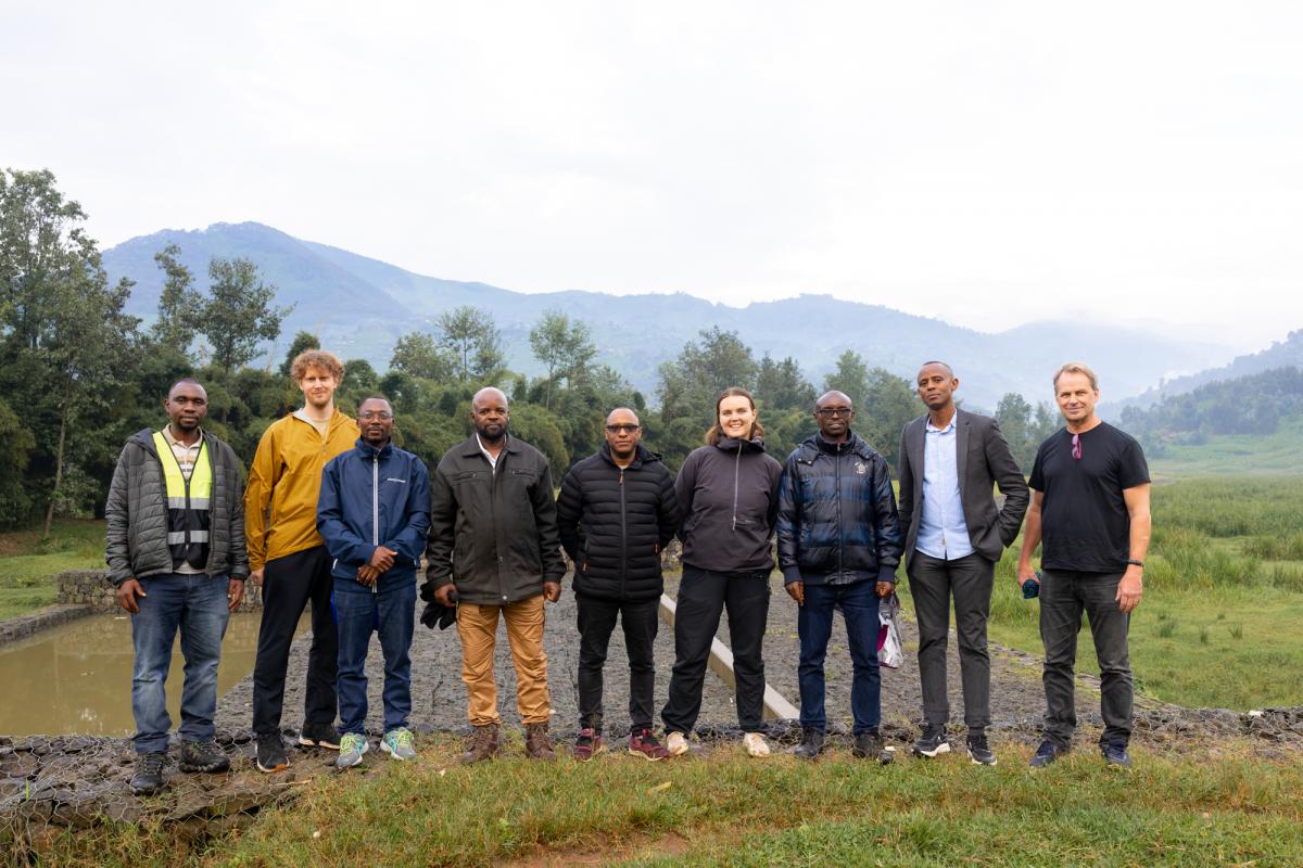 Joseph was accompanied by a team of researchers from both Rwanda and Sweden.JPG